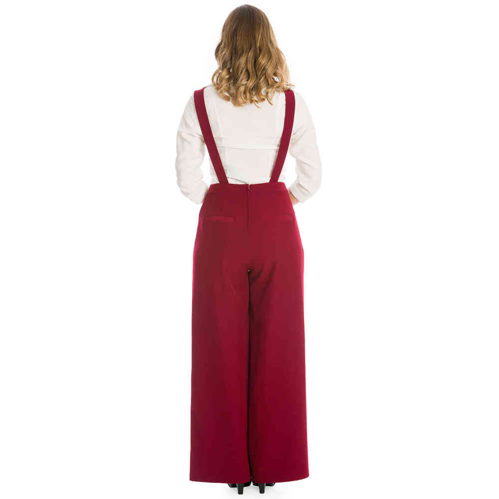 Dancing Days - DAY DREAMING Latzhose - Bordeauxrot